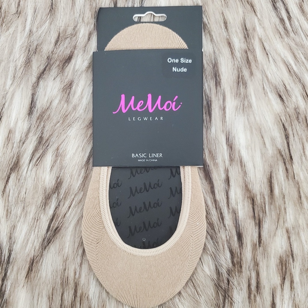 Memo Basic Nude Liner Socks